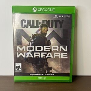 Xbox One Call of Duty Modern Warfare Video Game 4K‎ HDR FPS Activision